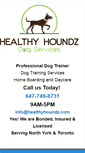 Mobile Screenshot of healthyhoundz.com
